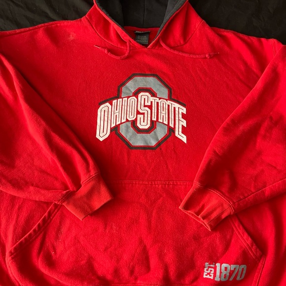 #255 OHIO STATE BUCKEYES HOODIE. - Picture 2 of 11
